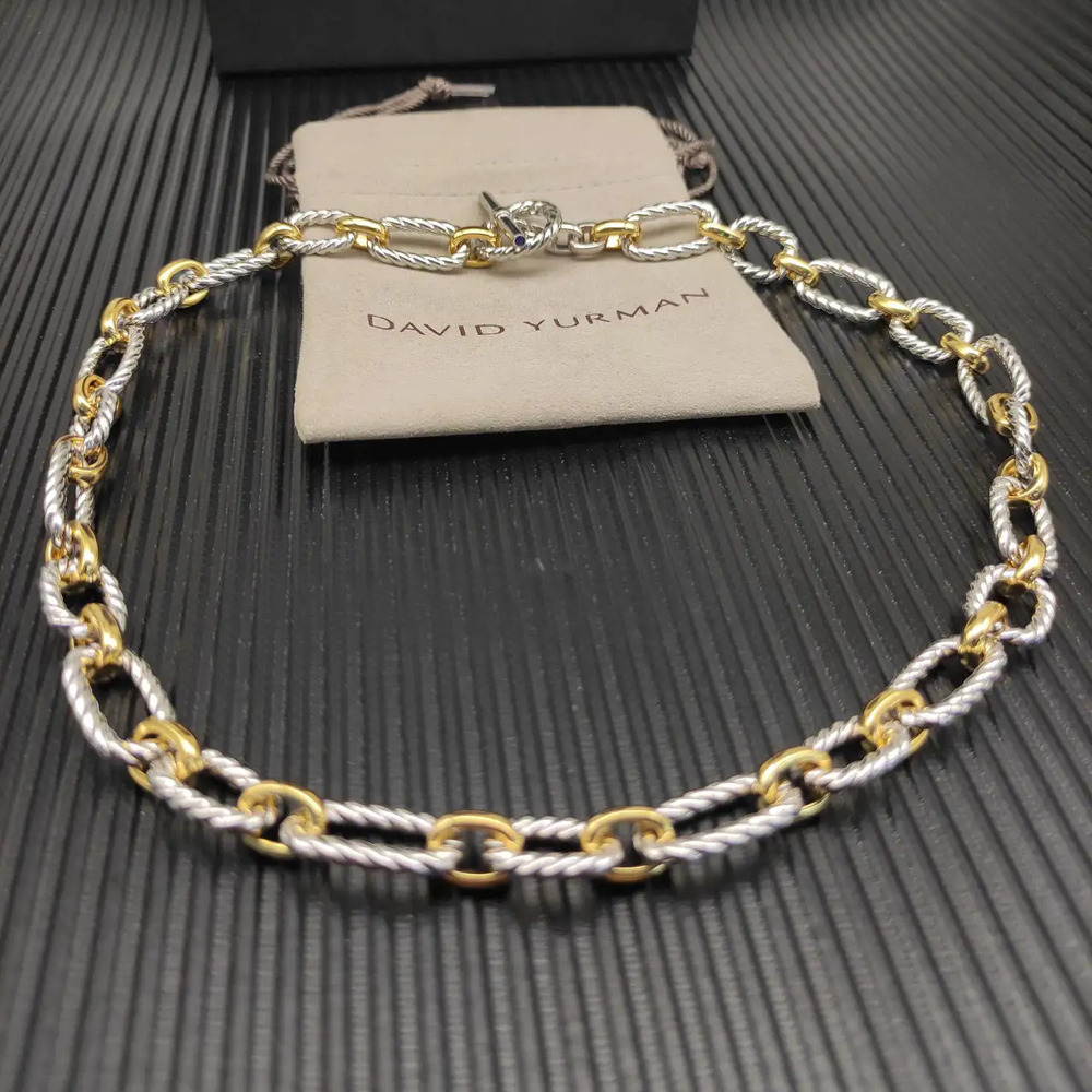 David Yurman Thread Sapphire Necklace - Picture 2 of 8